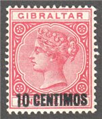 Gibraltar Scott 23 Mint - Click Image to Close